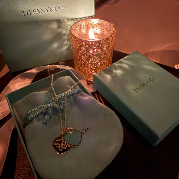 Tiffany & Co. Jewelry - Tiffany & Co. Turquoise Gift Set with White Ribbon